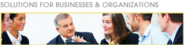Solutions For Businesses & Organizations